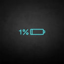 'Battery off' neon sign - VINTAGE SIGN