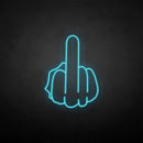 'Middle finger' neon sign - VINTAGE SIGN