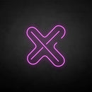 'Cross' neon sign - VINTAGE SIGN