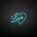 'Love heart' neon sign - VINTAGE SIGN