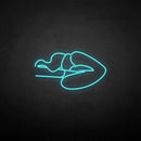 'Cigerrate and lip' neon sign - VINTAGE SIGN