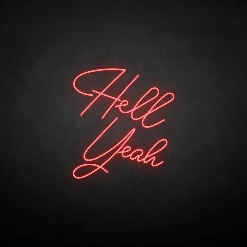'Hello yeah' neon sign - VINTAGE SIGN