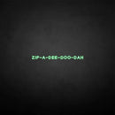 'ZIP' neon sign - VINTAGE SIGN