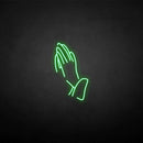 'Hand of Pray' neon sign - VINTAGE SIGN