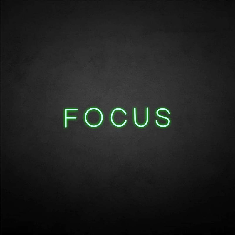 'Focus' neon sign - VINTAGE SIGN