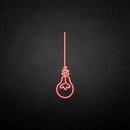 'bulb' neon sign - VINTAGE SIGN