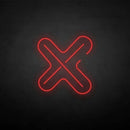 'Cross' neon sign - VINTAGE SIGN