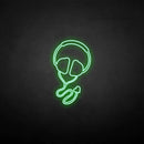'Headset' neon sign - VINTAGE SIGN