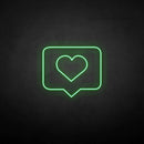 'Love letter' neon sign - VINTAGE SIGN