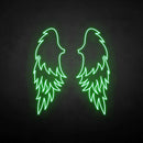 'wings' neon sign - VINTAGE SIGN
