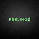 'FEELINGS' neon sign - VINTAGE SIGN