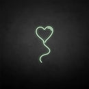 'Heart balloon ' neon sign - VINTAGE SIGN
