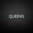 'QUEENS' neon sign - VINTAGE SIGN