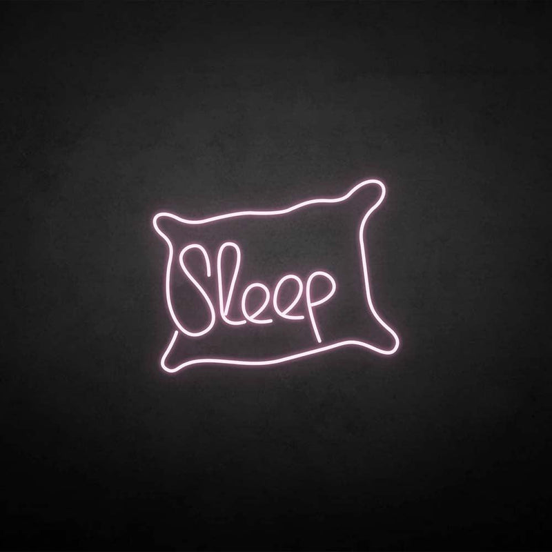 Enseigne au néon Sleep'
