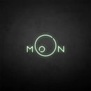 'Moon circle' neon sign - VINTAGE SIGN