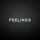 'FEELINGS' neon sign - VINTAGE SIGN