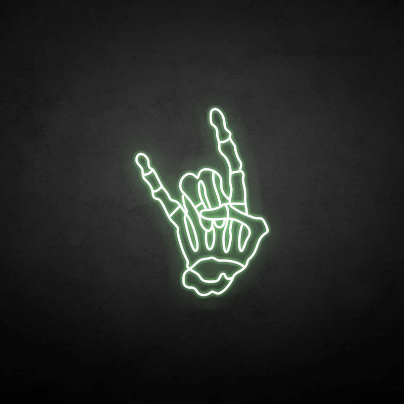 'Skeleton hand' neon sign - VINTAGE SIGN