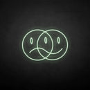 'Double faced' neon sign - VINTAGE SIGN