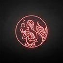'mermaid' neon sign - VINTAGE SIGN