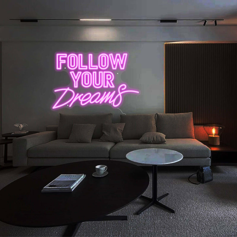 'Follow your dream' neon sign - VINTAGE SIGN