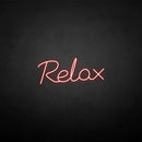 'Relax' neon sign - VINTAGE SIGN