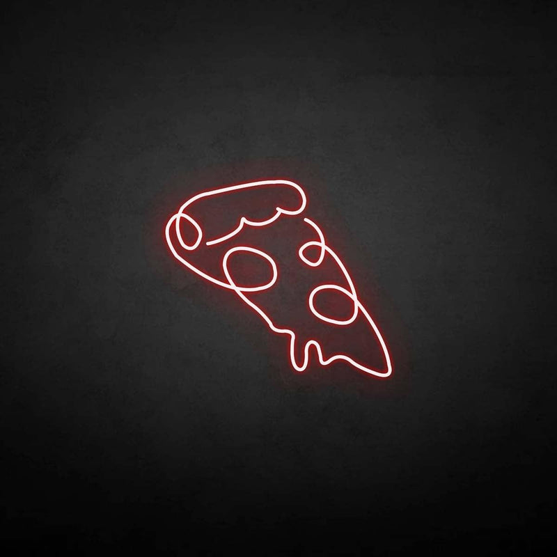 Leuchtreklame "Pizza".