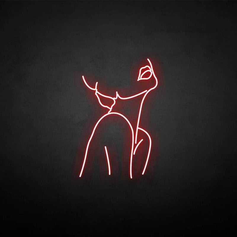 'Woman pose' neon sign - VINTAGE SIGN