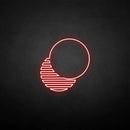 'Shadow of circle' neon sign - VINTAGE SIGN