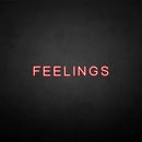 'FEELINGS' neon sign - VINTAGE SIGN