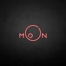 'Moon circle' neon sign - VINTAGE SIGN