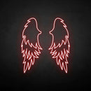 'wings' neon sign - VINTAGE SIGN