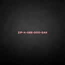 'ZIP' neon sign - VINTAGE SIGN