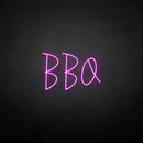 'BBQ' neon sign - VINTAGE SIGN