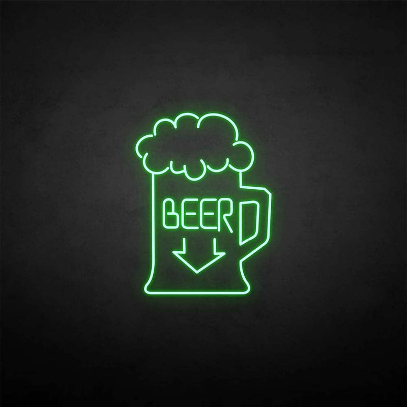 'BEER' neon sign - VINTAGE SIGN