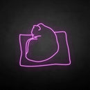 'The cat on the pillow' neon sign - VINTAGE SIGN