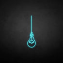 'bulb' neon sign - VINTAGE SIGN