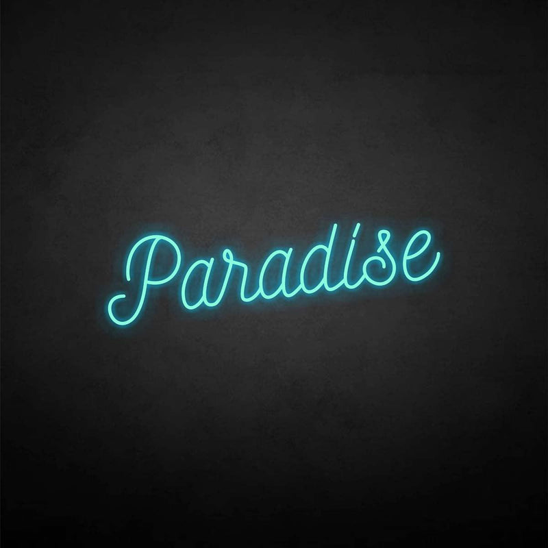 'Paradise' neon sign - VINTAGE SIGN