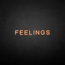 'FEELINGS' neon sign - VINTAGE SIGN