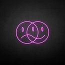 'Double faced' neon sign - VINTAGE SIGN