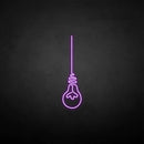 'bulb' neon sign - VINTAGE SIGN