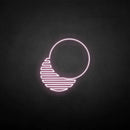 'Shadow of circle' neon sign - VINTAGE SIGN