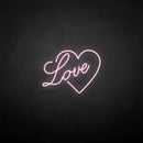 'Love heart' neon sign - VINTAGE SIGN