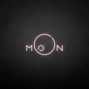 'Moon circle' neon sign - VINTAGE SIGN