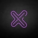 'Cross' neon sign - VINTAGE SIGN