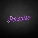 'Paradise' neon sign - VINTAGE SIGN