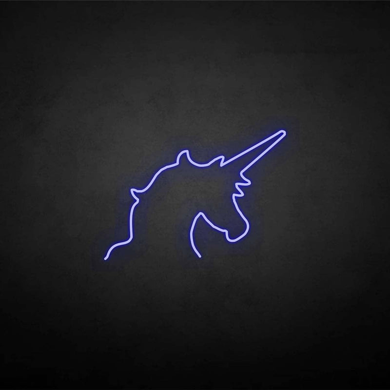 'unicorn' neon sign - VINTAGE SIGN