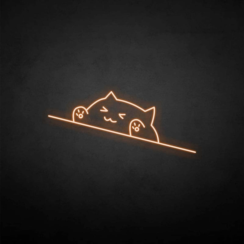 'happy cat' neon sign - VINTAGE SIGN