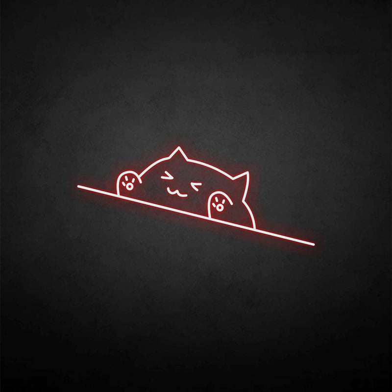 'happy cat' neon sign - VINTAGE SIGN