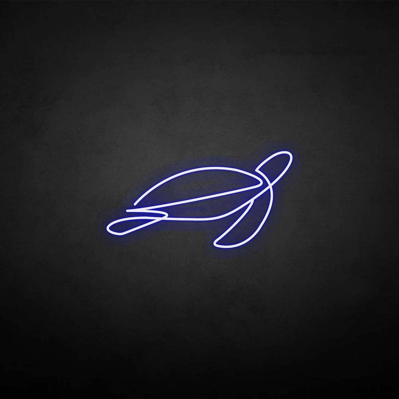'turtle' neon sign