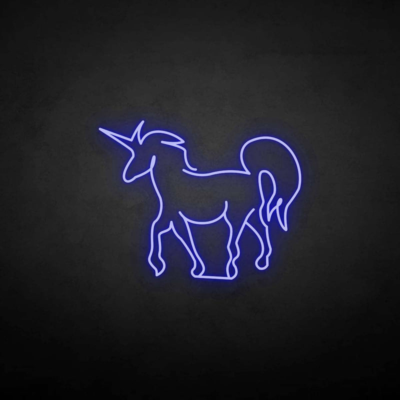 'Unicorn2' neon sign - VINTAGE SIGN